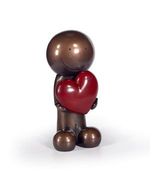 One Love sculpture in Bronze by Doug Hyde