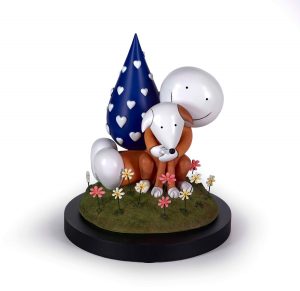 Our Happy place a sculpture by Doug Hyde