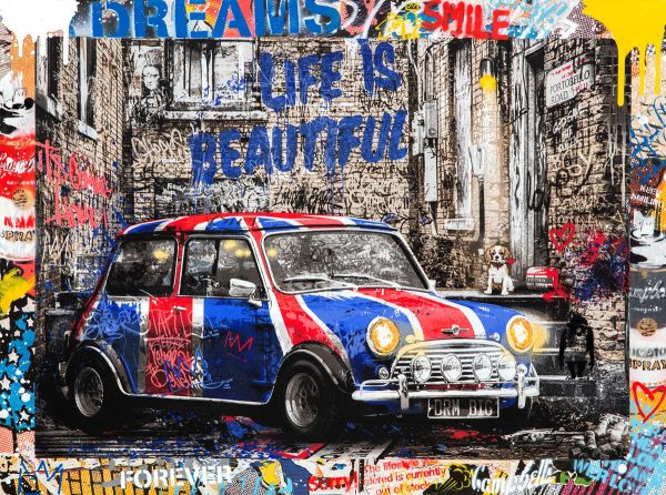 Dream Big by Mr Brainwash