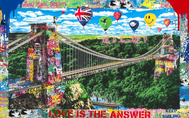 Bridge of dreams by Mr Brainwash