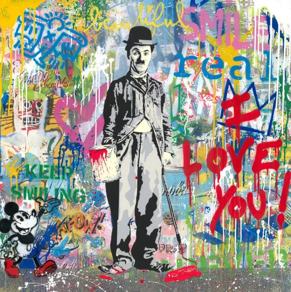 Chaplin by Mr Brainwash