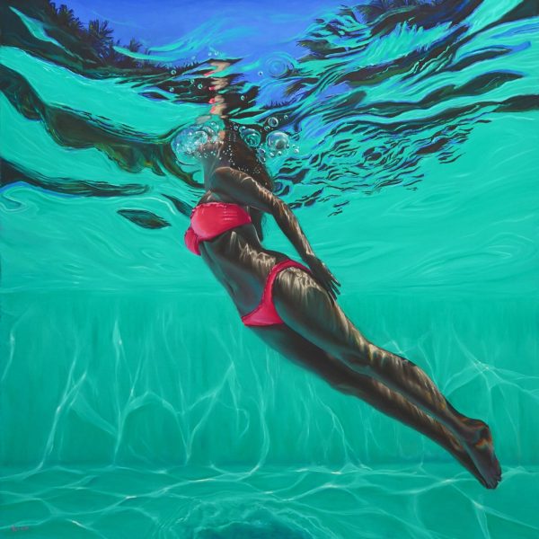 Venus by Michelle Lucking, woman underwater