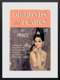 diamonds & pearls linda charles framed