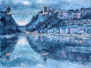 Original landscape of Clifton Suspension Bridge by Mark Curryer