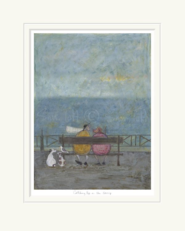 Sam Toft Catching up on the Gossip. "The Mustards". Mounted