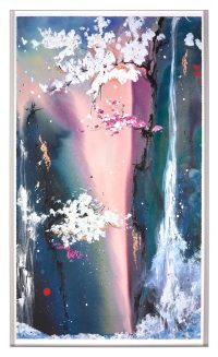 Visions of Eternity II Danielle O'Connor Akiyama framed in white