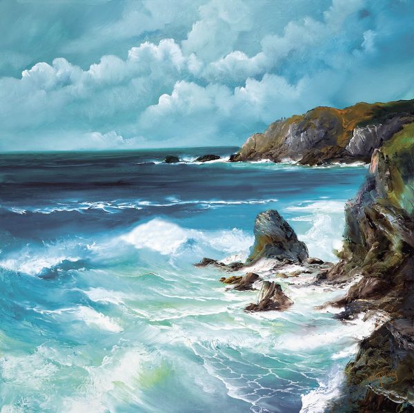 Philip Gray seascape 'Coastal Charm' unframed