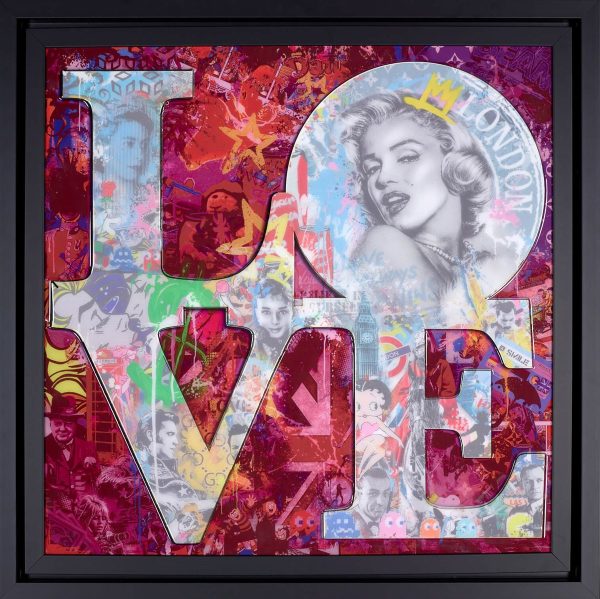 Yuvi Legends of Love, Limited edition featuring Marilyn, The Queen, Ingrid Bergman, Elvis, Bond