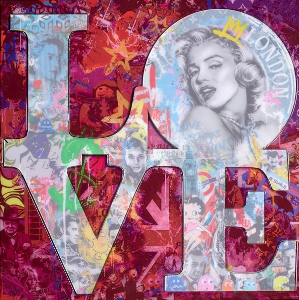 Yuvi Legends of Love, Limited edition featuring Marilyn, The Queen, Ingrid Bergman, Elvis, Bond