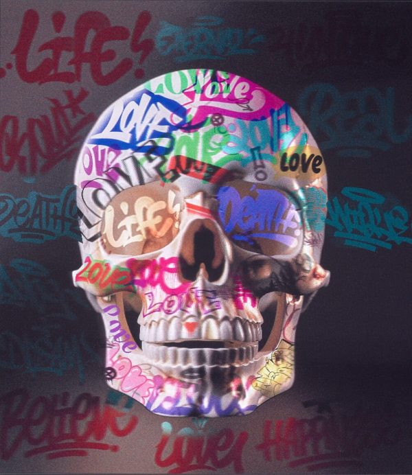 Dan Pearce Head Full of Dreams Lenticular skull