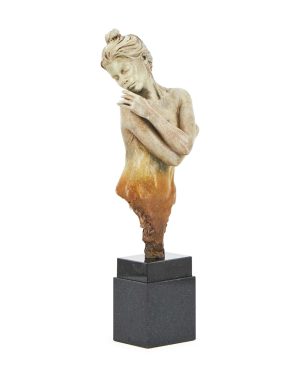 Graceful Dreamer - bronze sculpture by Sherree Valentine Daines