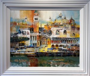 Veronika Benoni, St Mark's Square, Venice original painting