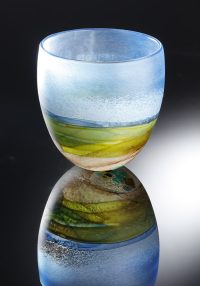 Richard Glass Moorland Landscape Bowl