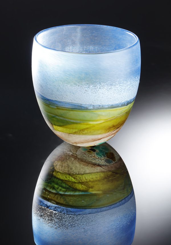 Richard Glass Moorland Landscape Bowl