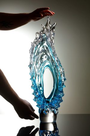 Richard Glass Ripplic Tear Monolith
