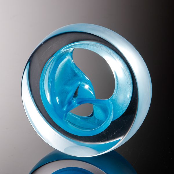 Richard Glass Twist sculpture