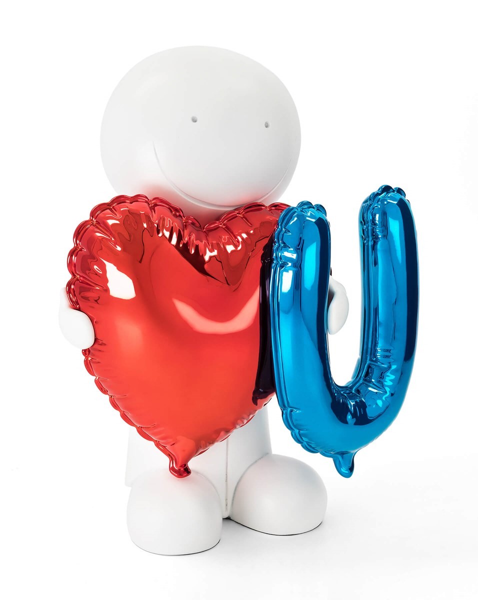 big heart sculpture