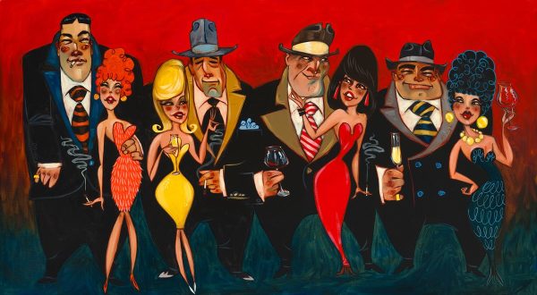 Todd White Friday Night Molls LWHT188 unframed