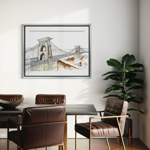 Views of Clifton stripped back roomset