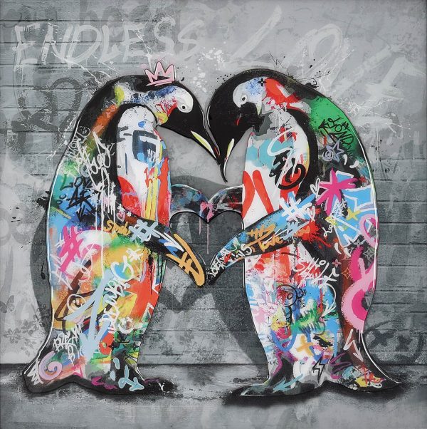 Yuvi Endless Love - two king penguins