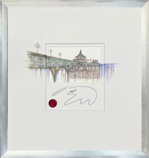 Edward Waite Clevedon's Iconic Pier original study