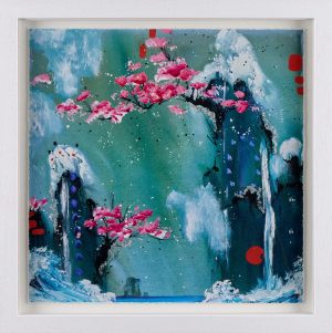 Danielle O'Connor Akiyama Beauty Bound I framed