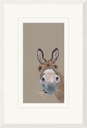Elevenses Nicky Litchfield donkey peeping