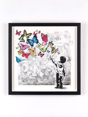 2567863 ART00249515 Mr Brainwash Peace is Beautiful front
