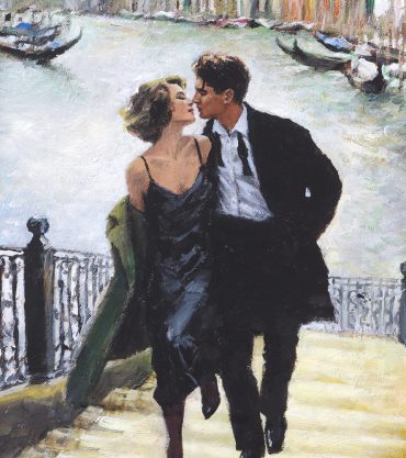 Fabian Perez Venetian Romance LPEZ491 unframed