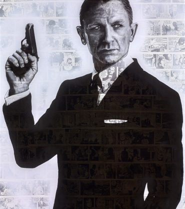 Bond Daniel Craig 007 original by Pete Humphreys