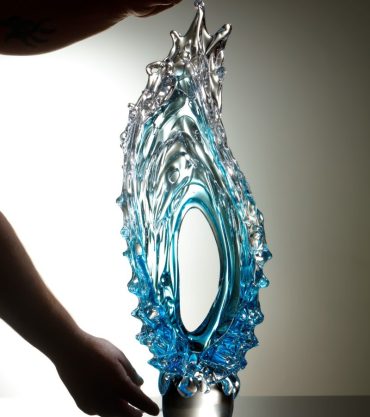 Richard Glass Ripplic Tear Monolith